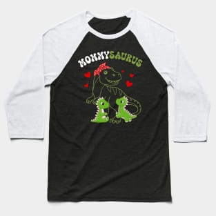 Mommysaurus Mommy 2 Kids Dinosaur Mom Mother's Day Baseball T-Shirt